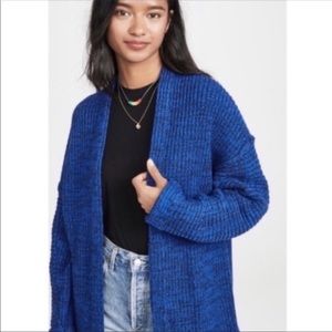 NWOT Free People High Hopes Cardigan Size L